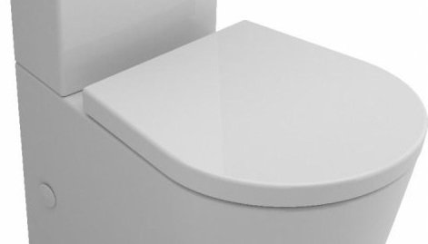 CAPAC WC GLAM SOFT-CLOSING ALB