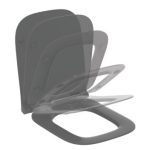 CAPAC WC I.LIFE B SLIM, SOFT-CLOSE GRI LUCIOS