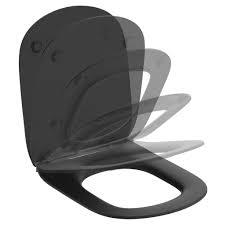 CAPAC WC TESI SUBTIRE SOFT-CLOSE SILK BLACK - imagine 1