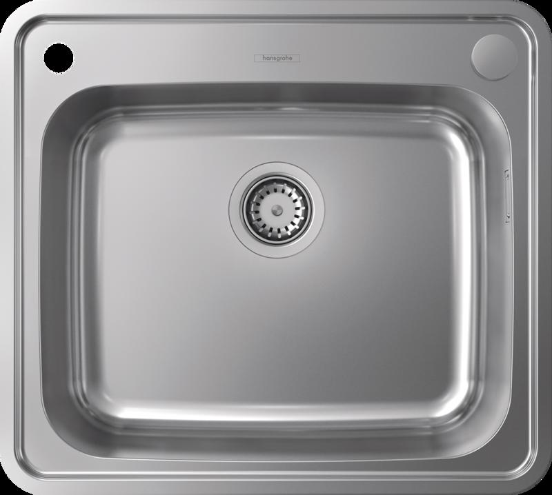 CHIUVETA BUCATARIE 1 CUVA S412-F500, CULOARE STAINLESS STEEL - imagine 1