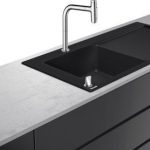 CHIUVETA BUCATARIE CU BATERIE COMBI 450 C51-F450-12, CROM