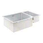 CHIUVETA BUCATARIE K700U, 80-S, 76x5, 1.5 CUVE, MONTAJ SUB/PE BLAT OTEL INOXIDABIL NOU