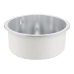 CHIUVETA BUCATARIE ROTUNDA K200 60-S, 53.3x45.8, CU 1 CUVA, MONTAJ INCASTRAT
