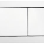 CLAPETA ACTIONARE IN DOUA TREPTE TECEbase ALB 214X145X18 MM CAL. I