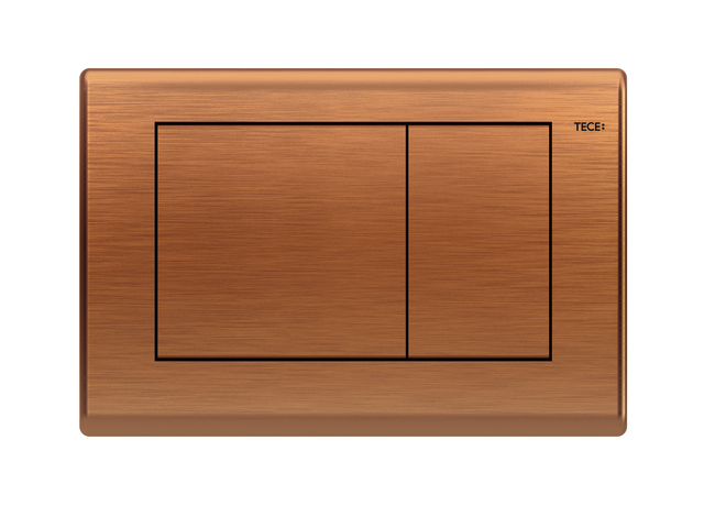 CLAPETA ACTIONARE IN DOUA TREPTE TECEplanus OTEL INOX CUPRU ANTICHIZAT 214X144X15 - imagine 1