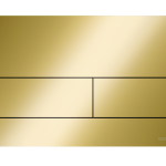CLAPETA ACTIONARE IN DOUA TREPTE TECESQUARE  GOLD GLOSS OPTIC II ANTIAMPRENTA 240X170X2 MM