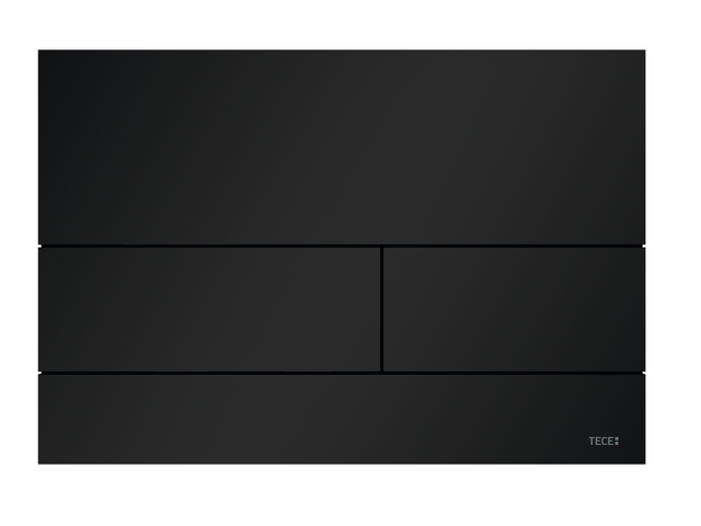 CLAPETA ACTIONARE IN DOUA TREPTE TECEsquare OTEL INOX II NEAGRA 240X170X2 MM CAL. I - imagine 1