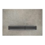 CLAPETA ACTIONARE REZERVOR INCASTRAT SIGMA 50 CULOARE METALICA CROM NEGRU - CROM NEGRU, ASPECT BETON