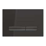 CLAPETA ACTIONARE REZERVOR INCASTRAT SIGMA 50 CULOARE METALICA CROM NEGRU - CROM NEGRU, NEAGRA