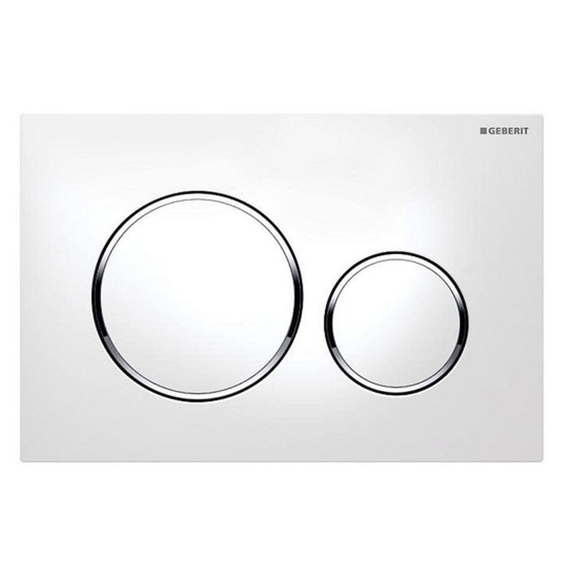 CLAPETA ACTIONARE REZERVOR INCASTRAT TWINLINE 30  ALB-CROM-ALB - imagine 1