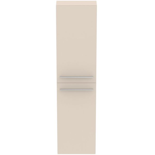 COLOANA INALTA I.LIFE S 1600x400x210 ,2 USI,REVERSIBILA ,BEJ NISIPIU MAT
