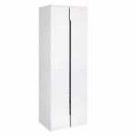 COLOANA MOBILIER SILVER 500X350X1440  2 USI, ALB LUCIOS NOU