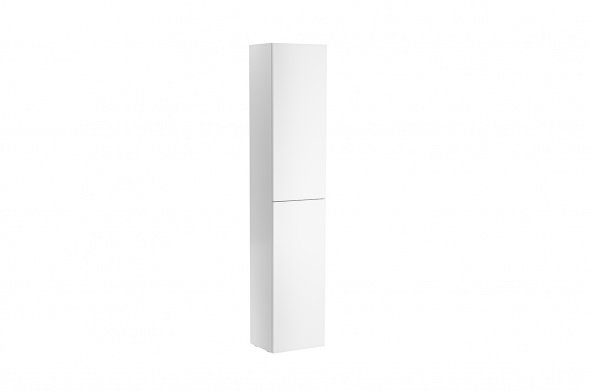 COLOANA SHONA 150X30 CM, DOUA USI, ALB MAT - imagine 1