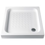 CUVA DUS ACRYL ELBA ALB 70X70X7.5 ANTIDERAPANTA