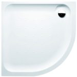CUVA DUS ACRYL ESFERA SEMIROTUNDA  ALB 80X80X80 ANTISLIP