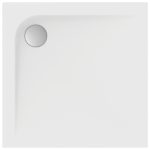 CUVA DUS ACRYL ULTRA FLAT 80X80X4 PATRATA ALBA