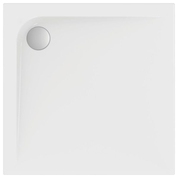 CUVA DUS ACRYL ULTRA FLAT 90X90X4 PATRATA ALBA