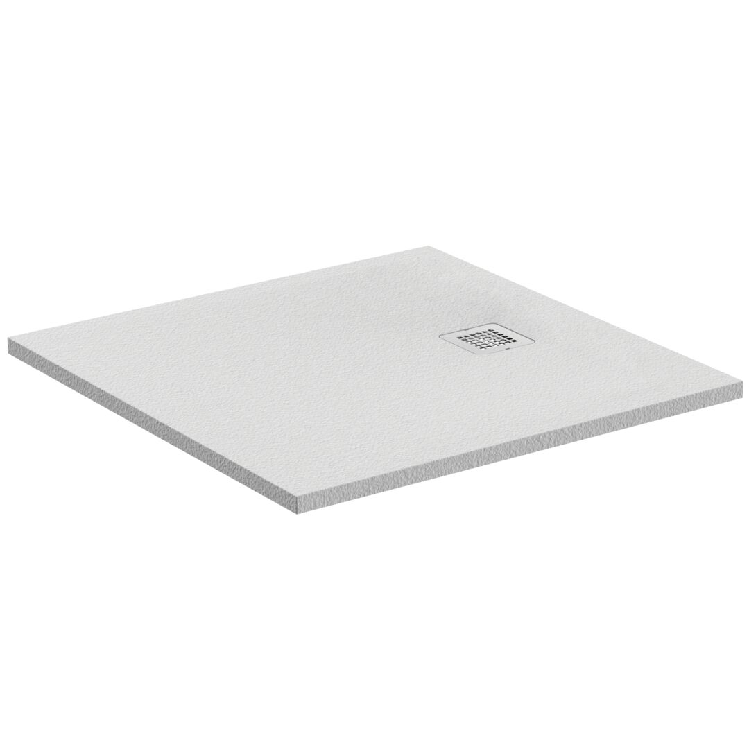 CUVA DUS COMPOZIT 800X800X30 ALB PUR - imagine 1