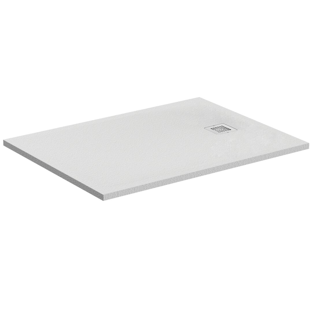 CUVA DUS COMPOZIT ULTRA FLAT S 1000X700X30 ALB PUR - imagine 1