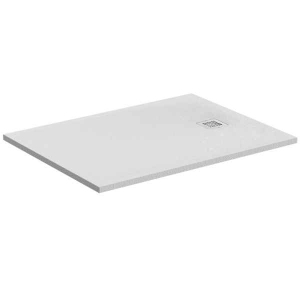 CUVA DUS COMPOZIT ULTRAFLAT S 140X80X3 ALB PUR,CU CAPAC PT.SCURGERE