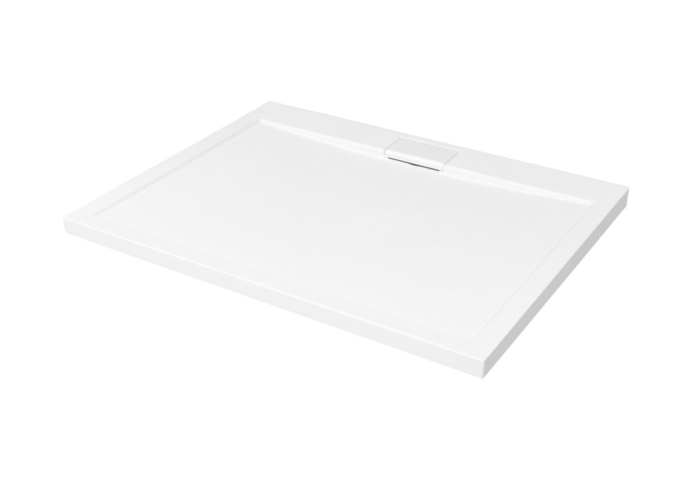 CUVA DUS RECTANGULARA AXIM 100X90X2.5 ULTRASLIM ALBA - imagine 1