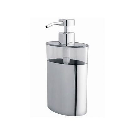 DOZATOR SAPUN LICHID SIDE CROM STATIV - imagine 1