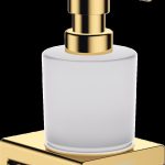 DOZATOR SAPUN LICHID SUPORT ADDSTORIS, POLISHED GOLD OPTIC
