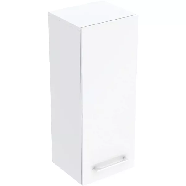 DULAP INALTIME 85 CM SELNOVA SQUARE CU O USA,ALB