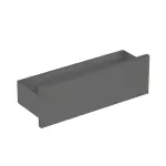 ETAJERA SMYLE SQUARE 45X14.8X15 LAVA MAT