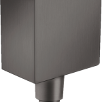 FIXFIT SQUARE, BRUSHED BLACK CHROME