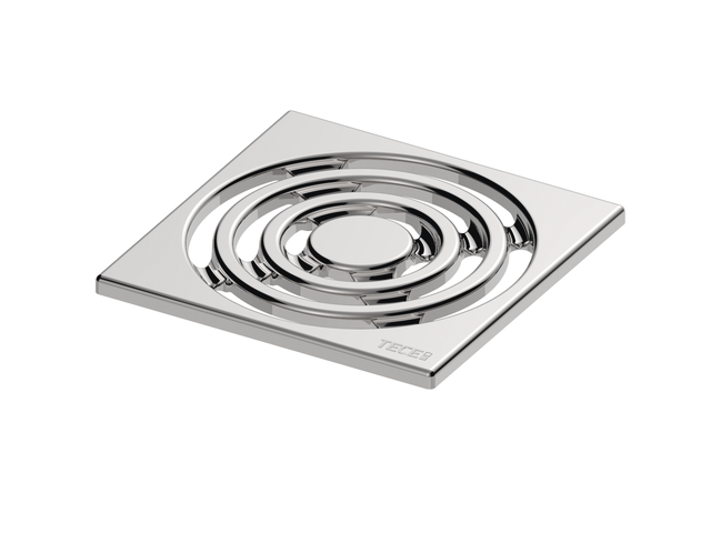 GRILA SIFON TECEdrainpointS DIN INOX, GROSIME 5 MM, 100X100 - imagine 1