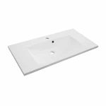 LAVOAR AMELIA 90 CM, MARMURA COMPOZITA, ALB NOU