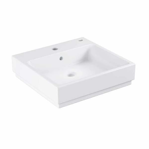 LAVOAR CUBE CERAMIC 50 MONTAJ PE BLAT PURE GUARD