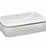 LAVOAR EMMA 50X38, BICOLOR PLATA, FARA GAURA PENTRU BATERIE,