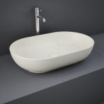 LAVOAR FEELING OVAL 55X35 CM GREIGE MATT (505)