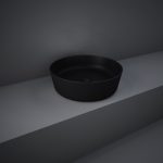 LAVOAR FEELING ROTUND 42 CM BLACK MATT (504)