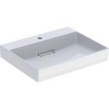 LAVOAR GEBERIT ONE 60X48X14.2 CM CU ORIFICIU PENTRU BATERIE,FARA PREAPLIN, KERATECT - imagine 1