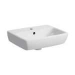 LAVOAR GEBERIT SELNOVA SQUARE 45X16X35 CM CU ORIFICIU BATERIE CENTRAT SI PREAPLIN