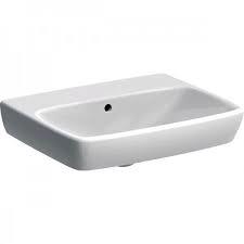 LAVOAR GEBERIT SELNOVA SQUARE 55X44 CU PREAPLIN,FARA ORIFICIU BATERIE