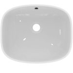 LAVOAR I.LIFE B 45X37 CM, MONTAJ PE BLAT, CU PREPLIN, FARA ORIFICIU BATERIE