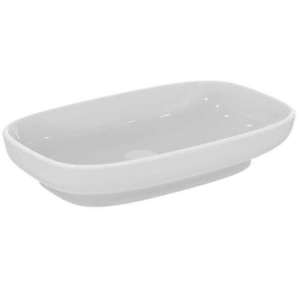 LAVOAR I.LIFE B 60X37 CM, MONTAJ PE BLAT, FARA PREPLIN, FARA ORIFICIU BATERIE