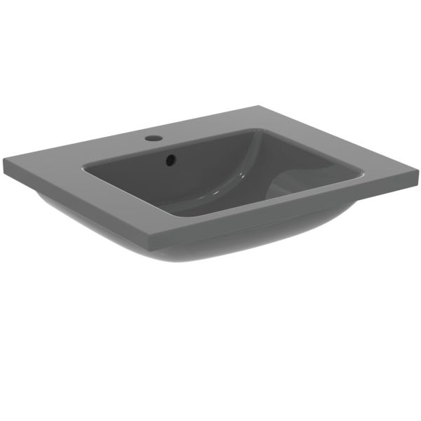 LAVOAR I.LIFE B 61X51 CU ORIFICIU BATERIE SI PREAPLIN GRI LUCIOS