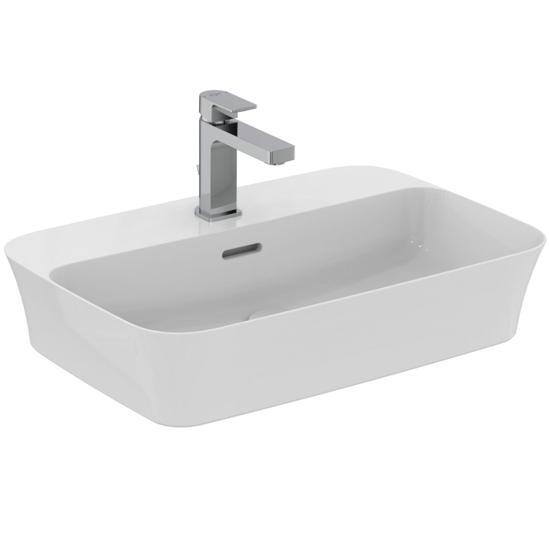 LAVOAR IPALYSS 55X38 CU ORIFICIU BATERIE SI CU PREAPLIN - imagine 1