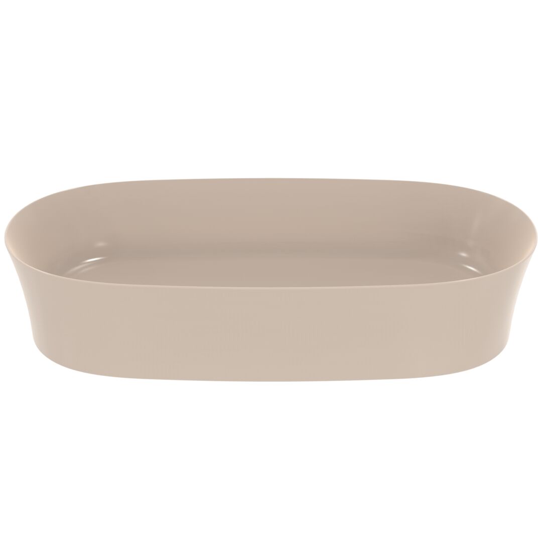 LAVOAR IPALYSS OVAL 60X38 FARA ORIFICIU BATERIE SI FARA PREAPLIN MINK - imagine 1