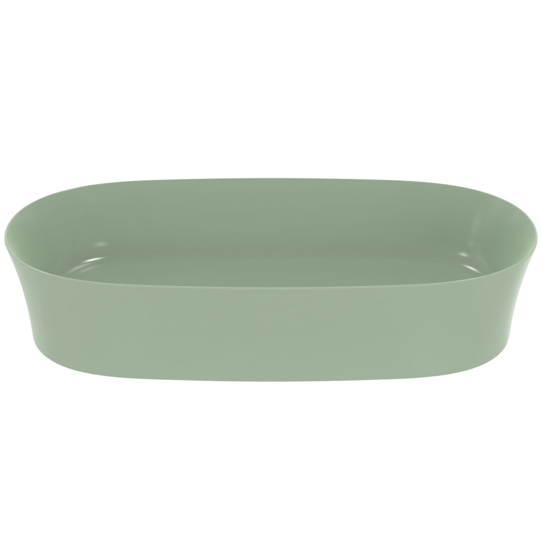 LAVOAR IPALYSS OVAL 60X38 FARA ORIFICIU BATERIE SI FARA PREAPLIN SAGE - imagine 1
