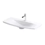 LAVOAR LOUIS 102X48, MARMURA COMPOZITA, ALB MAT