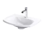 LAVOAR LOUIS 62X48, MARMURA COMPOZITA, ALB