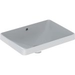 LAVOAR ÎNCORPORAT GEBERIT VARIFORM, DREPTUNGHIULAR B-55CM,T-40CM, PREAPLIN VIZIBIL, GLAZURAT ALB