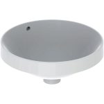 LAVOAR ÎNCORPORAT GEBERIT VARIFORM, ROTUND D-40CM, PREAPLIN VIZIBIL, GLAZURAT ALB