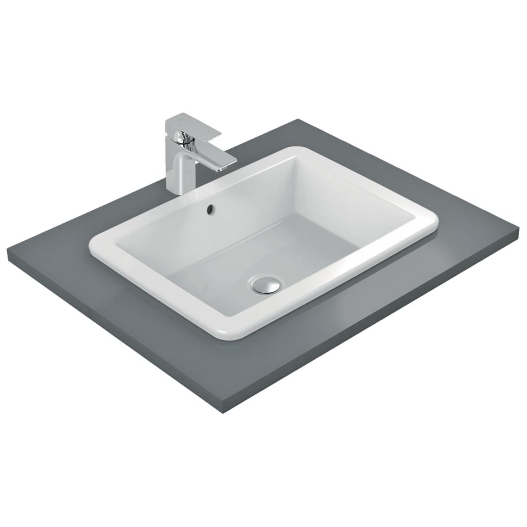 LAVOAR STRADA 60X43 INCASTRAT ALB - imagine 1